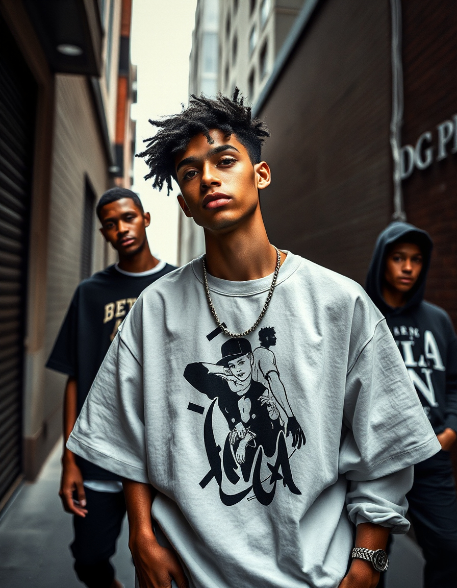 Custom streetwear manufacturer - urban streetwear collection with contemporary designs