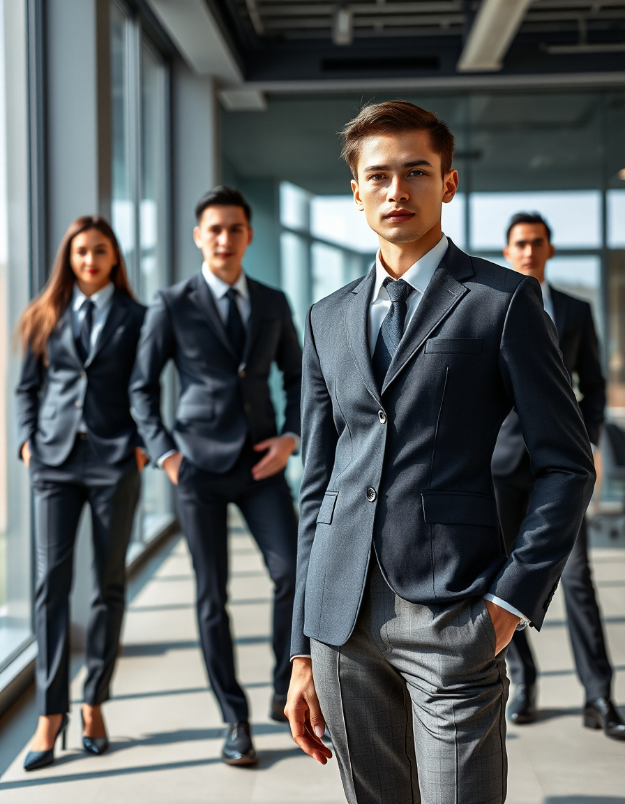 Custom corporate uniforms for technology company executives - private label clothing producer